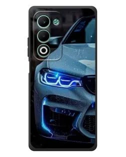 Чехол для OPPO A5 с картинкой «Взгляд BMW с синими фарами» Чехол для OPPO A5 с картинкой «Взгляд BMW с синими фарами»