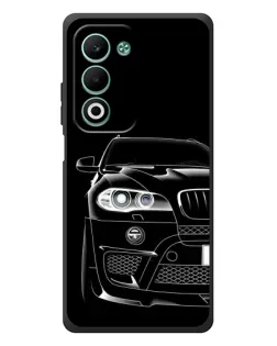 Чохол для OPPO A5 з картинкою «Темний силует BMW»