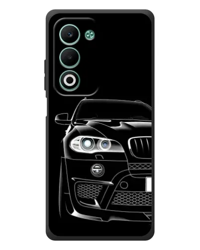 Чохол для OPPO A5 з картинкою «Темний силует BMW»