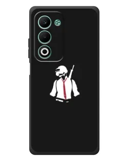 Чохол для OPPO A5 з картинкою «PUBG — силует воїна»