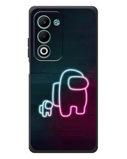 Чохол для OPPO A5 з картинкою «Among Us неон-арт»