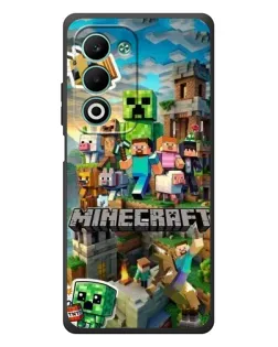Чохол для OPPO A5 з картинкою «Замок Minecraft»