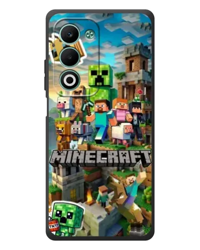 Чохол для OPPO A5 з картинкою «Замок Minecraft»