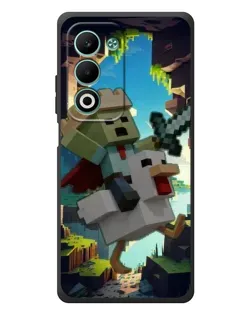 Чохол для OPPO A5 з картинкою «Стів та гусь»