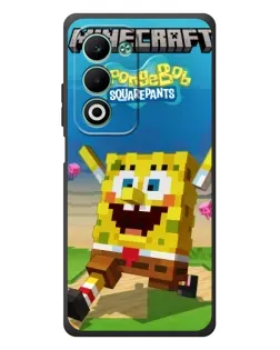 Чохол для OPPO A5 з картинкою «Губка Боб Minecraft» Чохол для OPPO A5 з картинкою «Губка Боб Minecraft»