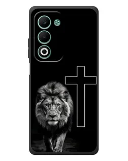 Чохол для OPPO A5 з картинкою «Лев та Хрест»