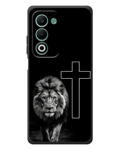 Чохол для OPPO A5 з картинкою «Лев та Хрест»