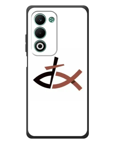 Чохол для OPPO A5 з картинкою «Риба та хрест»