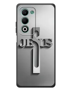 Чехол для OPPO A5 с картинкой «Металлический крест Jesus» Чехол для OPPO A5 с картинкой «Металлический крест Jesus»