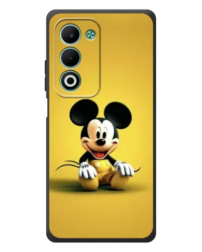 Чохол для OPPO A5 з картинкою «Міккі на жовтому»