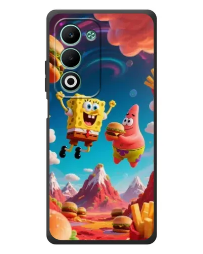 Чохол для OPPO A5 з картинкою «Космічний фастфуд»