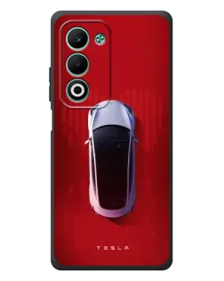 Чехол для OPPO A5 с картинкой «Tesla Top View» Чехол для OPPO A5 с картинкой «Tesla Top View»