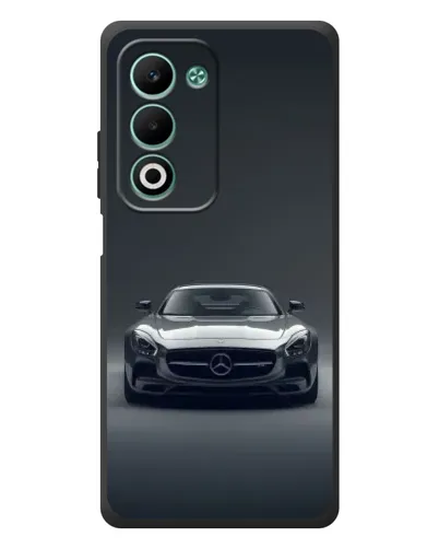 Чохол для OPPO A5 з картинкою «Mercedes на чорному»