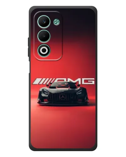 Чохол для OPPO A5 з картинкою «Mercedes AMG — червона лінія»