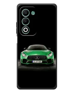 Чохол для OPPO A5 з картинкою «Mercedes — неоновий лого»