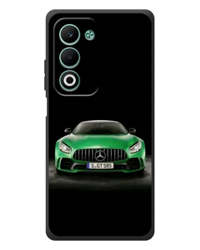 Чохол для OPPO A5 з картинкою «Mercedes — неоновий лого»