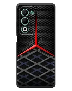 Чохол для OPPO A5 з картинкою «Mercedes Carbon Grid»