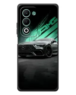 Чохол для OPPO A5 з картинкою «Темний Mercedes AMG»