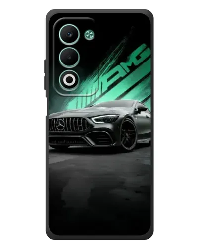 Чохол для OPPO A5 з картинкою «Темний Mercedes AMG»