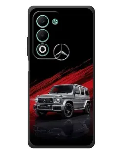 Чохол для OPPO A5 з картинкою «Mercedes G-Class червоний»