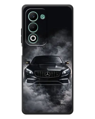 Чохол для OPPO A5 з картинкою «Mercedes у диму»