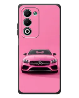 Чехол для OPPO A5 с картинкой «Розовый Mercedes AMG»