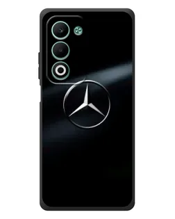 Чехол для OPPO A5 с картинкой «Mercedes на металле»