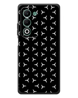 Чехол для OPPO A5 с картинкой «Mercedes паттерн звезд»