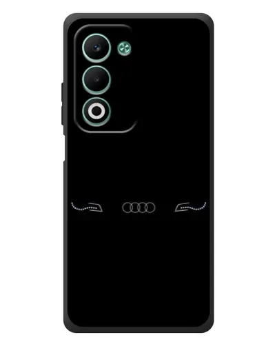 Чехол для OPPO A5 с картинкой «Audi — световой подпись»