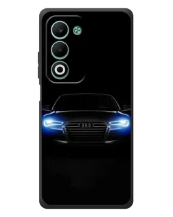 Чехол для OPPO A5 с картинкой «Audi в неоне»