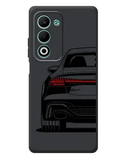 Чехол для OPPO A5 с картинкой «Задняя часть Audi — арт»