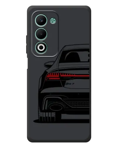 Чехол для OPPO A5 с картинкой «Задняя часть Audi — арт»