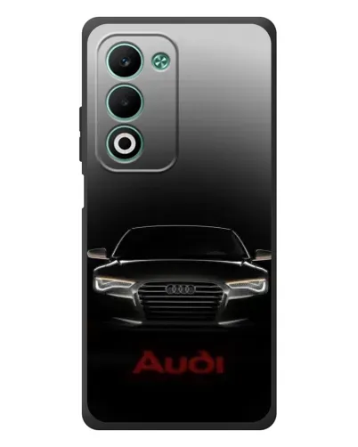 Чехол для OPPO A5 с картинкой «Audi — градиентный контур»