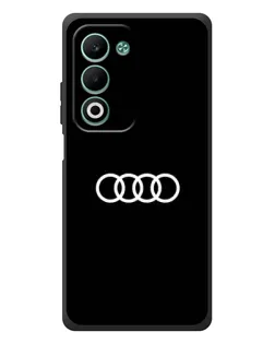 Чехол для OPPO A5 с картинкой «Audi White Logo»
