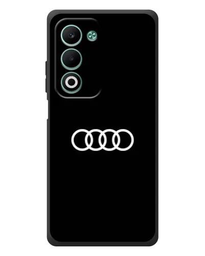 Чехол для OPPO A5 с картинкой «Audi White Logo»