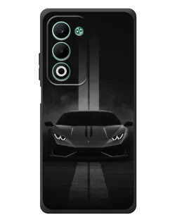 Чехол для OPPO A5 с картинкой «Lamborghini симметрия дорог»