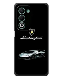 Чехол для OPPO A5 с картинкой «Логотип Lamborghini классика»