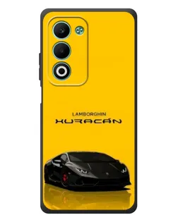 Чехол для OPPO A5 с картинкой «Lamborghini Huracan черный»