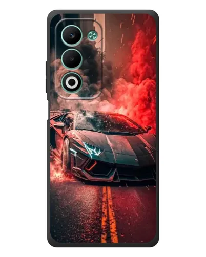 Чехол для OPPO A5 с картинкой «Lamborghini красный дым» Чехол для OPPO A5 с картинкой «Lamborghini красный дым»