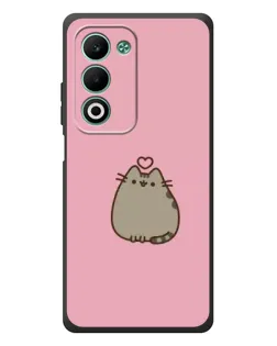 Чохол для OPPO A5 з картинкою «Pusheen серце»