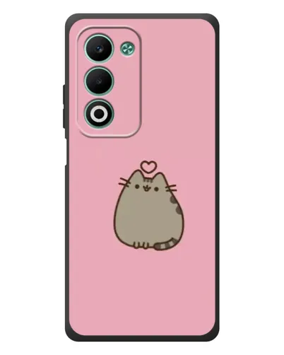 Чохол для OPPO A5 з картинкою «Pusheen серце»