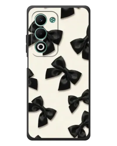 Чохол для OPPO A5 з картинкою «Чорні бантики»