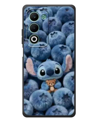 Чехол для OPPO A5 с картинкой «Стич и голубика»
