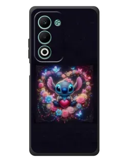 Чехол для OPPO A5 с картинкой «Stitch в цветах» Чехол для OPPO A5 с картинкой «Stitch в цветах»