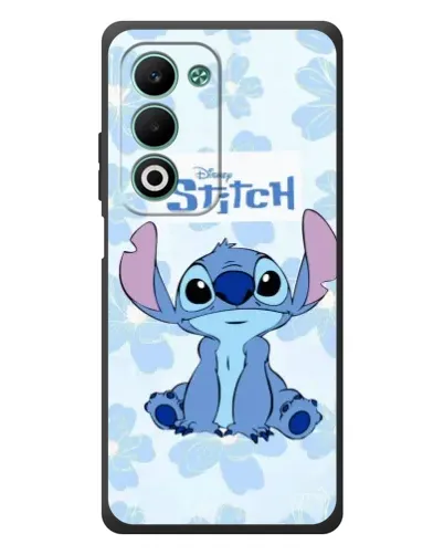 Чехол для OPPO A5 с картинкой «Stitch среди цветов»