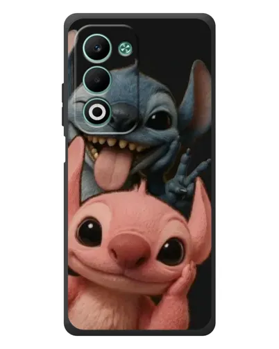 Чехол для OPPO A5 с картинкой «Стич и Ангел»