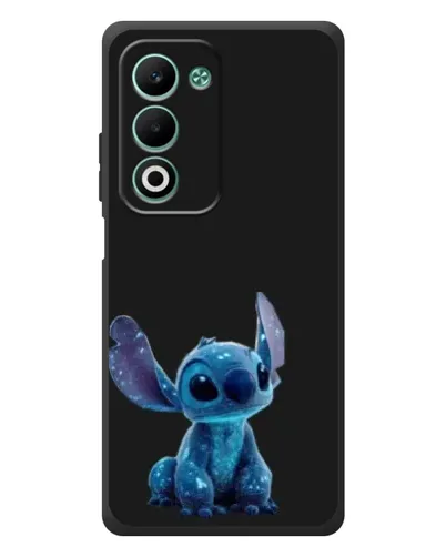 Чехол для OPPO A5 с картинкой «Стич на черном»