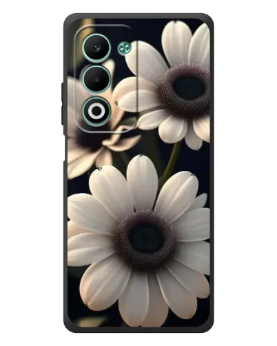 Чохол для OPPO A5 з картинкою «Білі маргаритки макро»