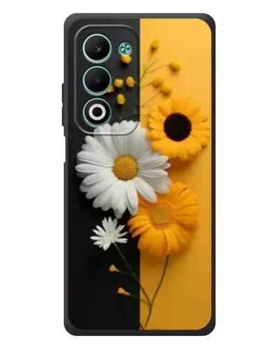 Чохол для OPPO A5 з картинкою «Соняшник та ромашка»