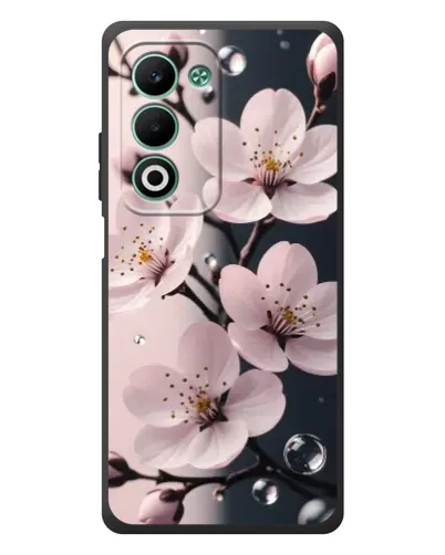 Чехол для OPPO A5 с картинкой «Нежная сакура и капли» Чехол для OPPO A5 с картинкой «Нежная сакура и капли»